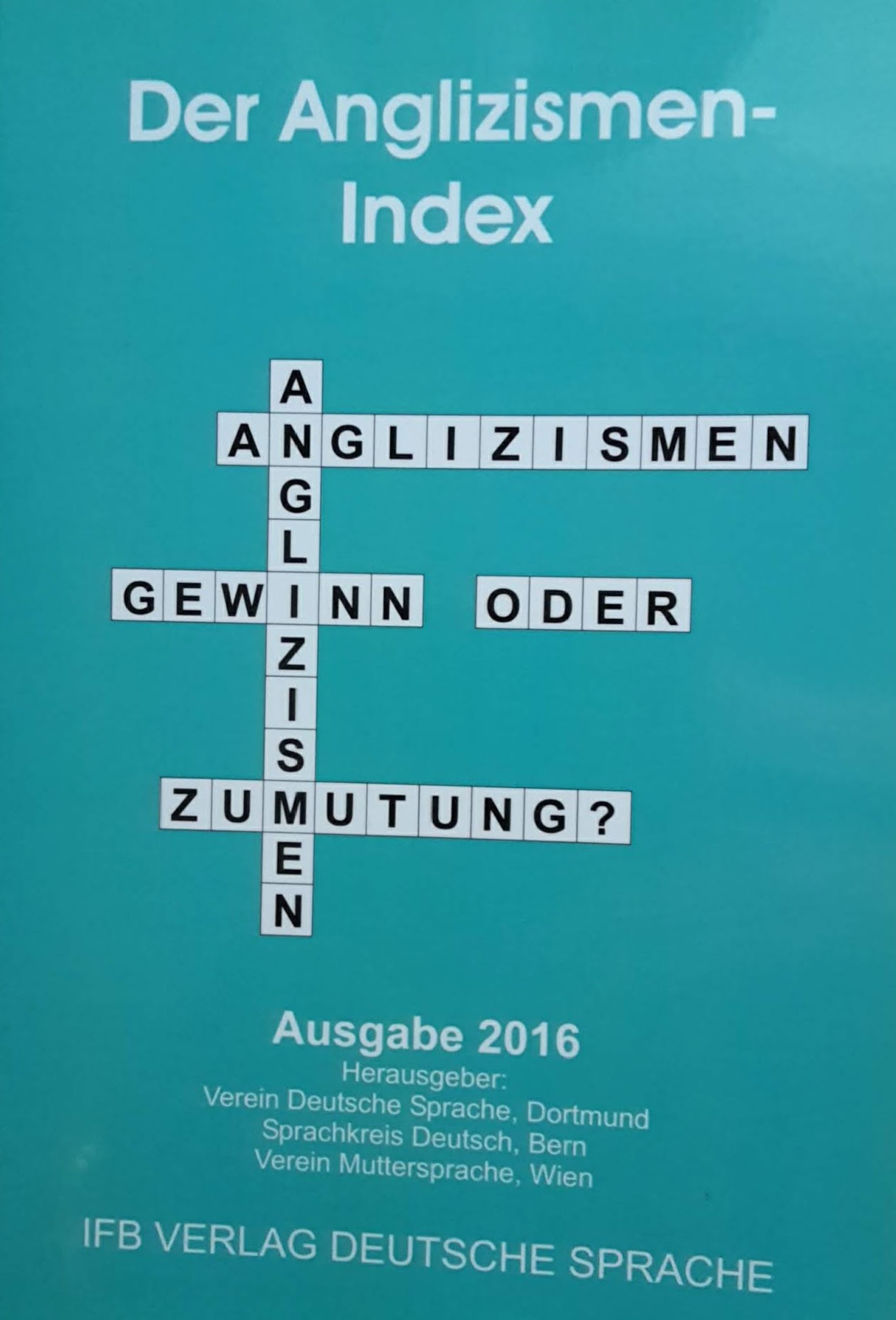 Buch Anglizismen-Index