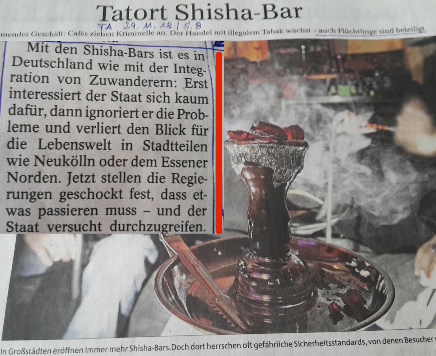 SchlagZeile Shisha-Bar _ Tatort 29.11.18